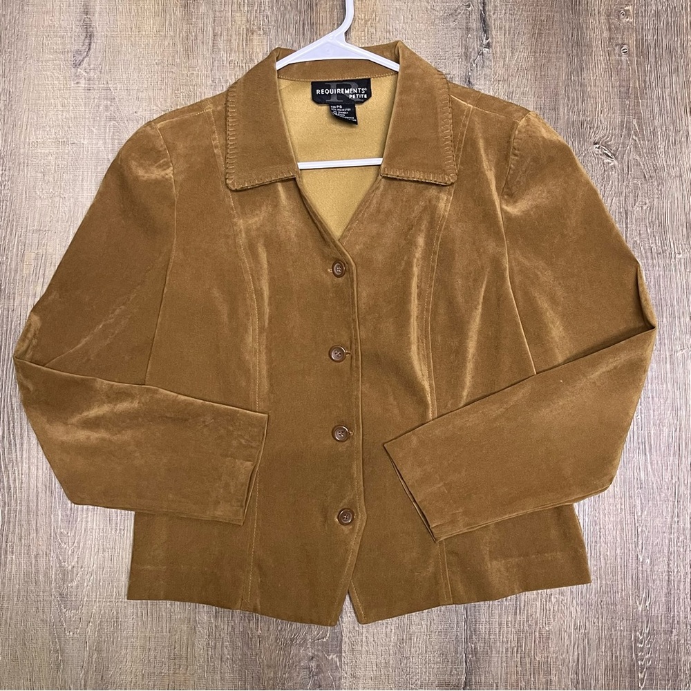 Requirements Camel Brown Women's Blazer